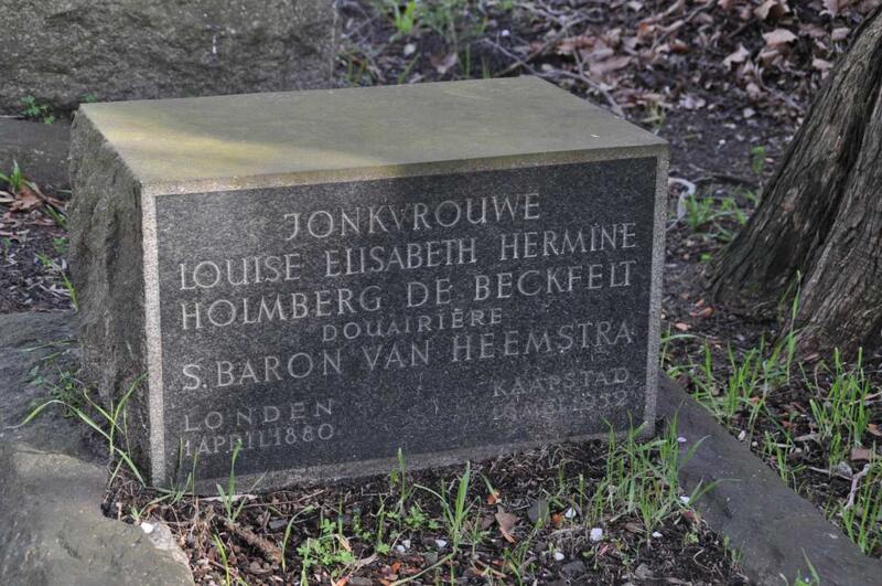 HEEMSTRA Louise Elisabeth Hermine, van nee HOLMBERG DE BECKFELT 1880-1952