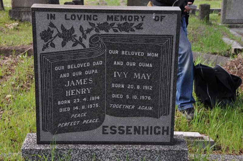 ESSENHIGH James Henry 1914-1975 & Ivy May 1912-1976