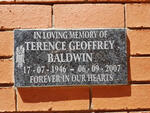 BALDWIN Terence Geoffrey 1946-2007