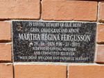 FERGUSSON Martha Regina 1924-2013