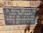 KIRBY Louis 1918-1994 & Maria Johanna 1922-1998