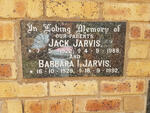 JARVIS Jack 1922-1988 & Barbara I. 1929-1992