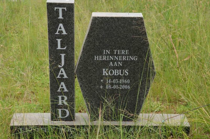 TALJAARD Kobus 1960-2006
