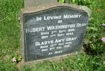 GRAY Hubert Washington 1886-1943 & Gladys Amy 1894-1989