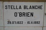 O'BRIEN Stella Blanche 1922-1992
