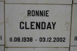 GLENDAY Ronnie 1938-2002