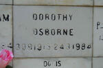OSBORNE Dorothy 1915-1984