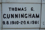CUNNINGHAM Thomas G. 1910-1980