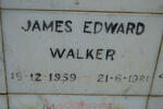 WALKER James Edward 1959-1981