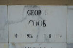 COOK George 1918-1994