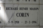 CORIN Richard Henry Mason 1930-1996