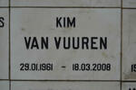 VUUREN Kim, van 1961-2008