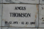 THOMSON Angus 1971-1999