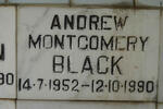 BLACK Andrew Montgomery 1952-1990