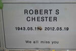 CHESTER Robert S. 1943-2012