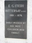 HITTERSAY E.G. 1901-1976
