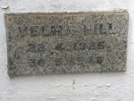HILL Velma 1926-1946