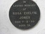 JONES Rosa Evelyn -1950