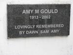 GOULD Amy M. 1913-2002