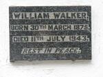 WALKER William 1875-1943