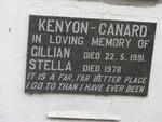 CANARD Stella, KENYON -1978 :: KENYON-CANARD Gillian -1991