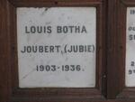 JOUBERT Louis Botha 1903-1936