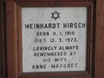 HIRSCH Meinhardt 1910-1973