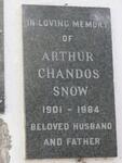 SNOW Arthur Chandos 1901-1984