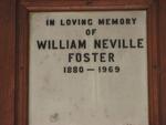 FOSTER William Neville 1880-1969