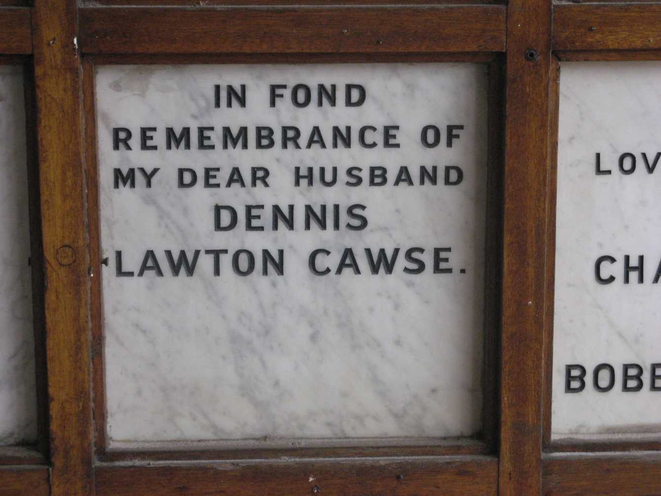 CAWSE Dennis Lawton