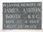 BOOTH James Ashton -1965
