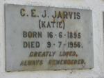 JARVIS C.E.J. 1895-1956
