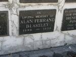 BLAKELEY Alan Ferrand 1896-1956