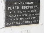 BORCHERS Peter 1932-1964