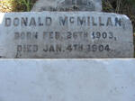 McMILLAN Donald 1903-1904
