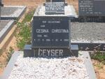GEYSER Gesina Christina nee NEL 1916-1980