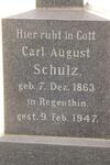 SCHULZ Carl August 1863-1947
