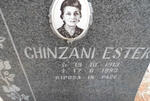 ? Chinzani Ester 1913-1993