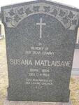 MATLAISANE Susana 1864-1954