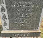 NAIDOO Soobiah -1945