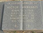 MKWANAZI Victor 1918-1952