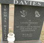 DAVIES Thomas William 1931-2006