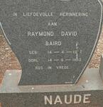NAUDE Raymond David Baird 1957-1982