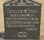 MOLETE Stephen M. 1853-1937