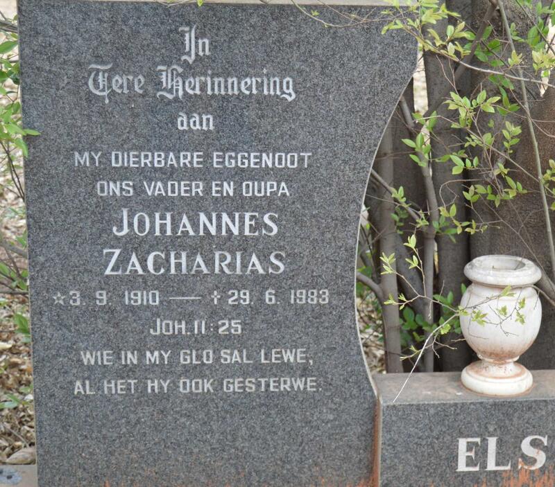 ELS Johannes Zacharias 1910-1983
