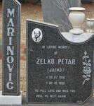 MARINOVIC Zelko Petar 1956-1992