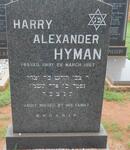HYMAN Alexander Harry -1987