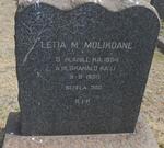 MOLIKOANE Letia M. 1854-1950