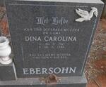 EBERSOHN Dina Carolina 1911-1986