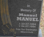 MANUEL Manuel 1994-1994